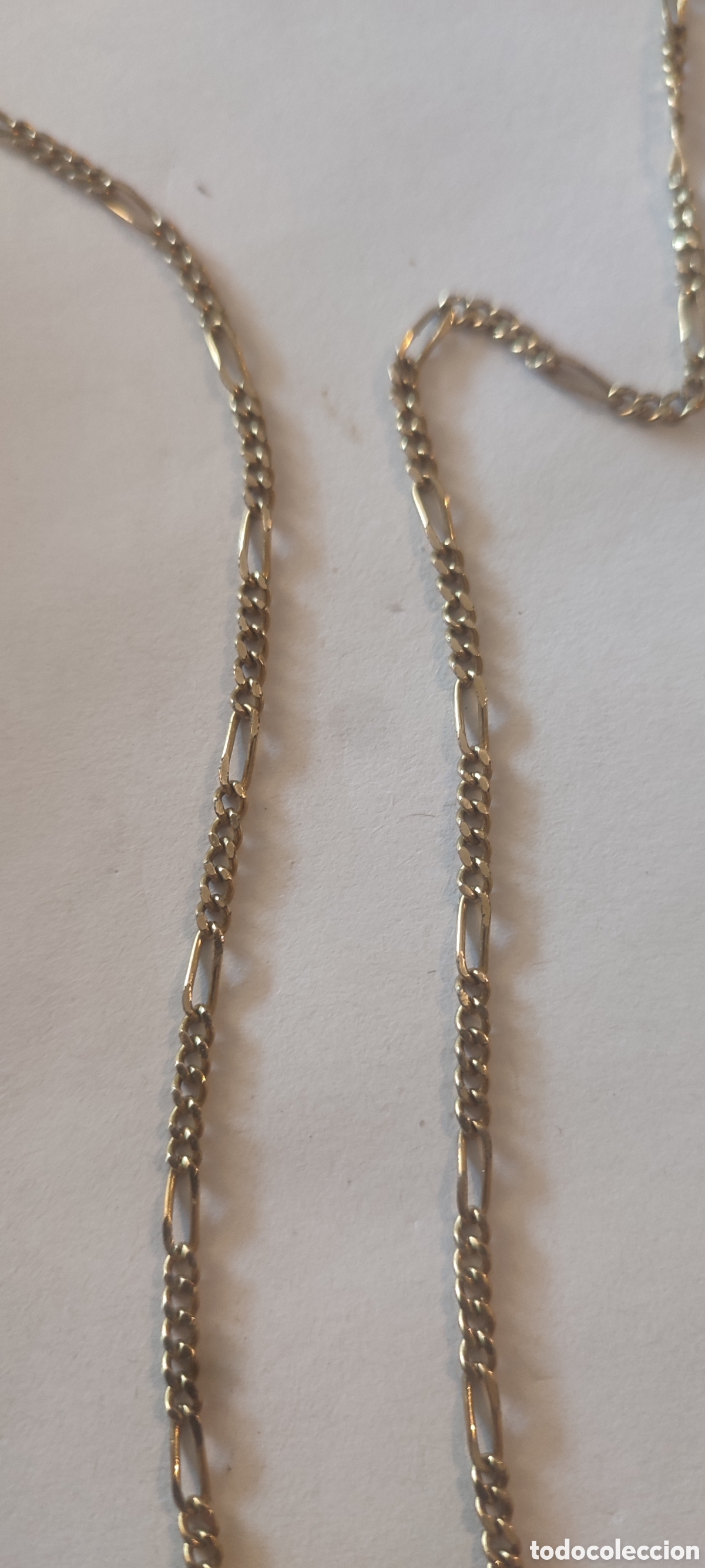 Joyeria: Cadena dorada de 53 cm - Foto 2