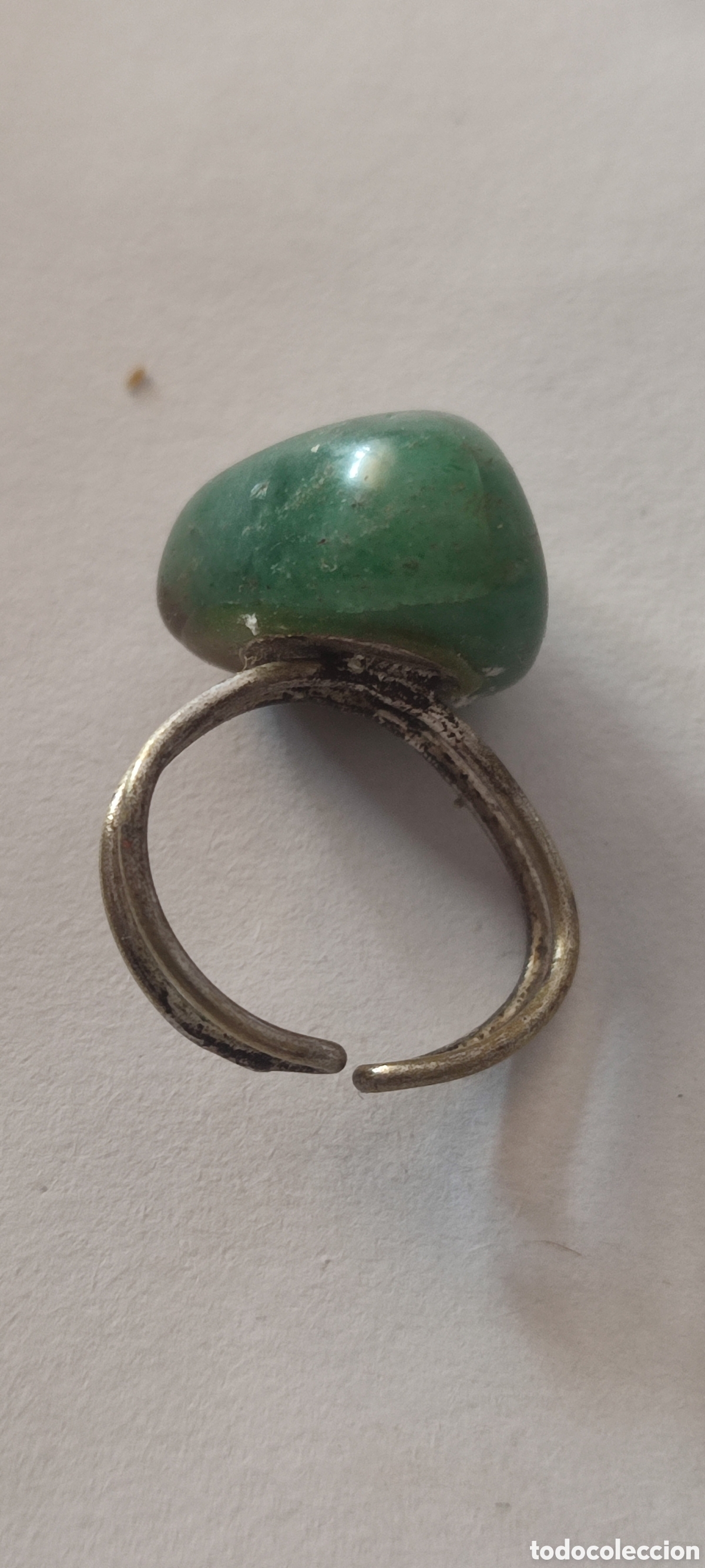 Joyeria: Anillo Piedra Jade Verde Ajustable - Foto 2