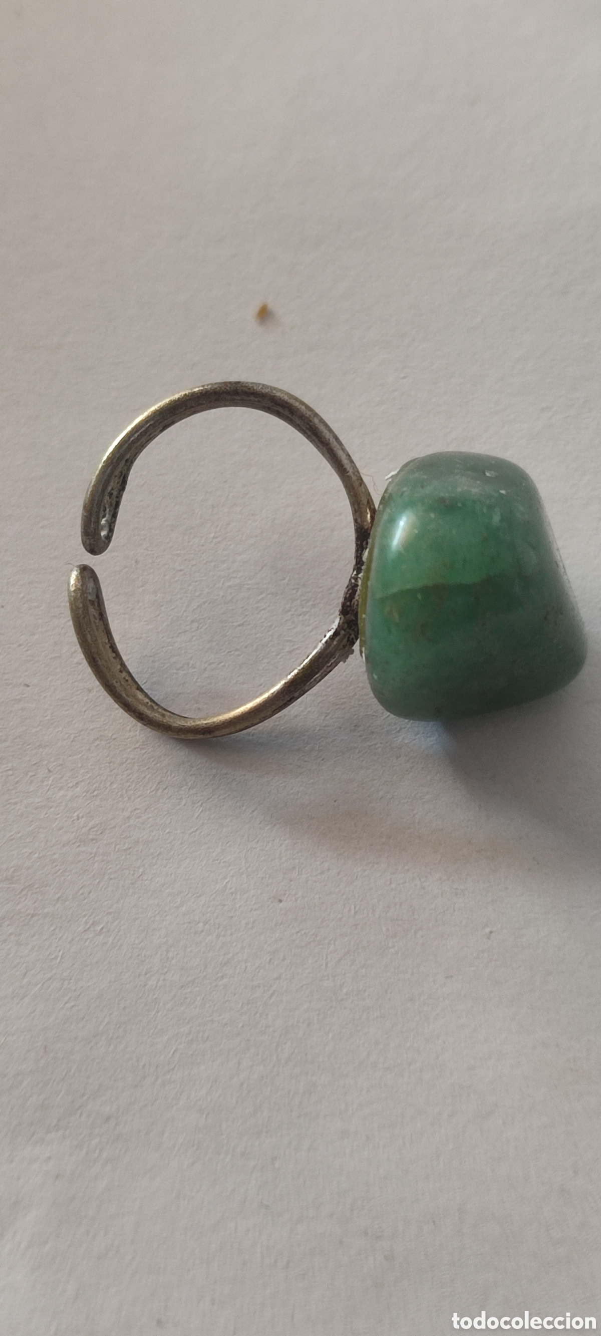 Joyeria: Anillo Piedra Jade Verde Ajustable - Foto 3