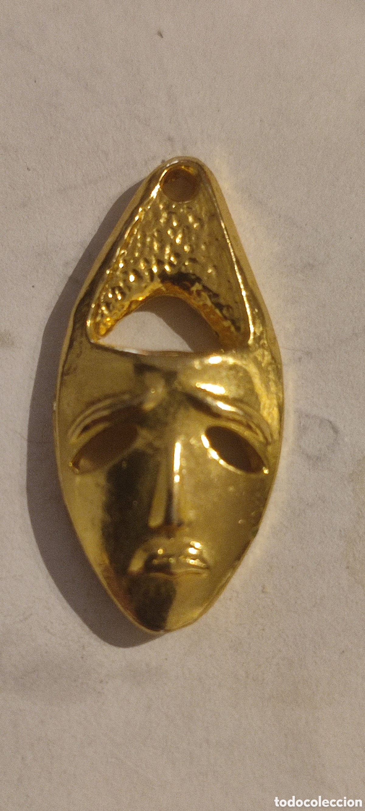 Joyeria: Colgante cara dorado - Foto 2