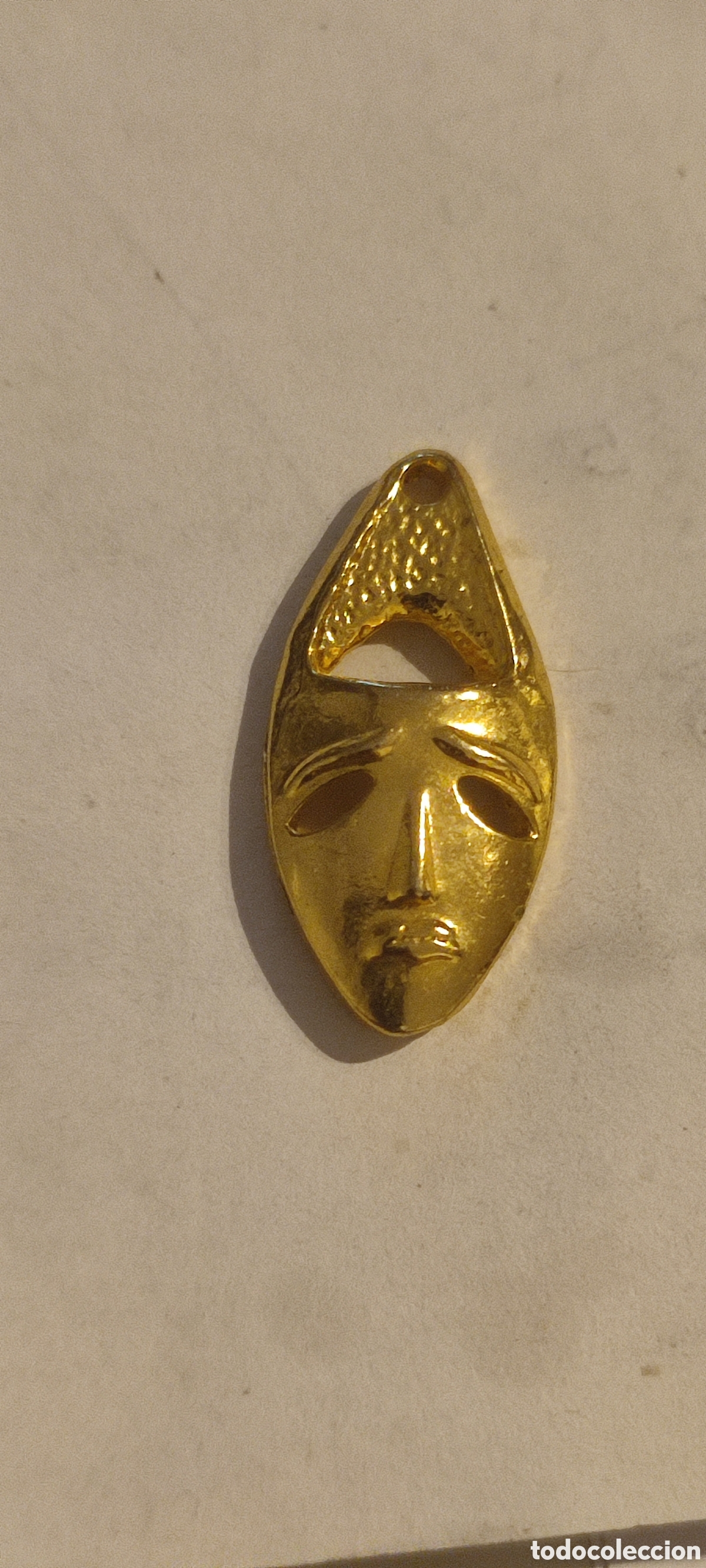 Joyeria: Colgante cara dorado - Foto 1