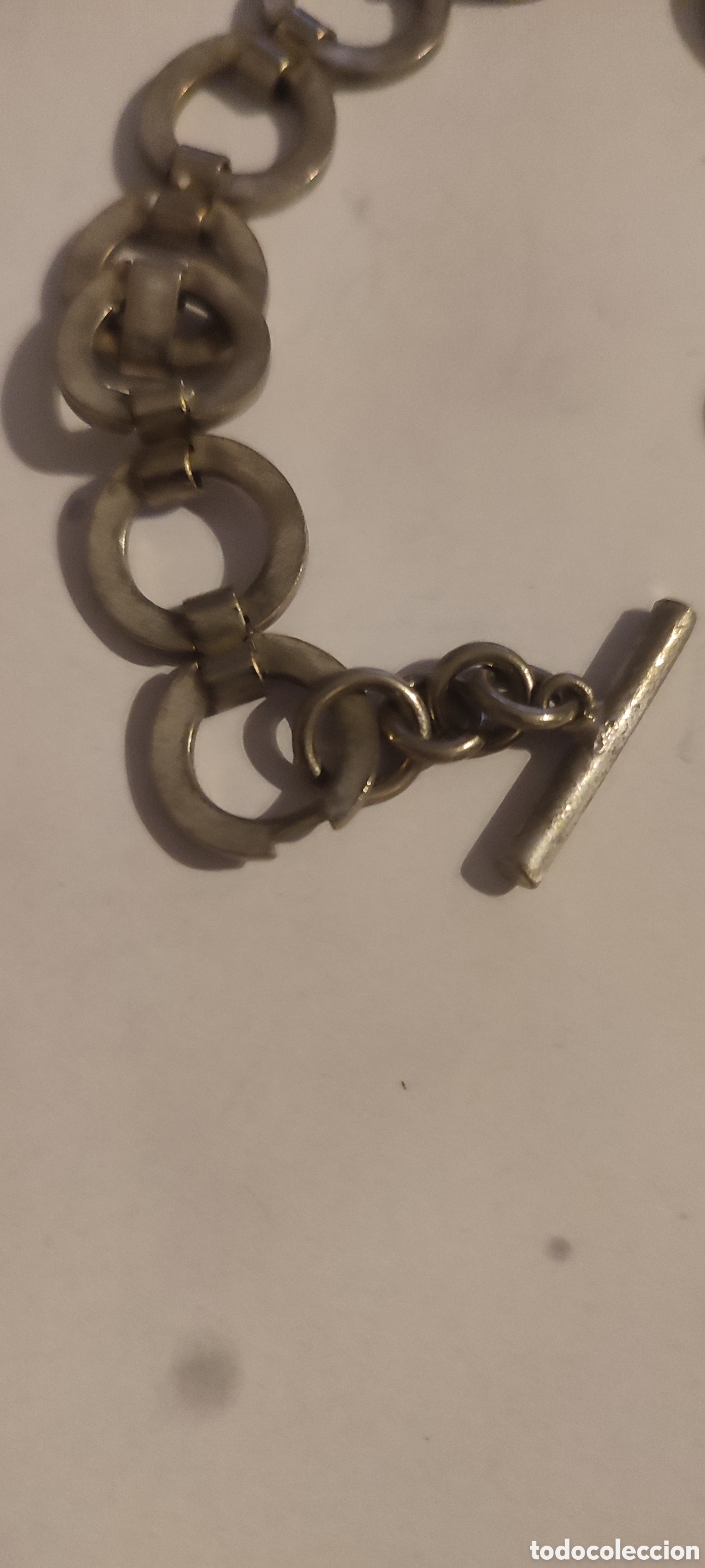 Joyeria: Pulsera de acero con eslabones circulares - Foto 2