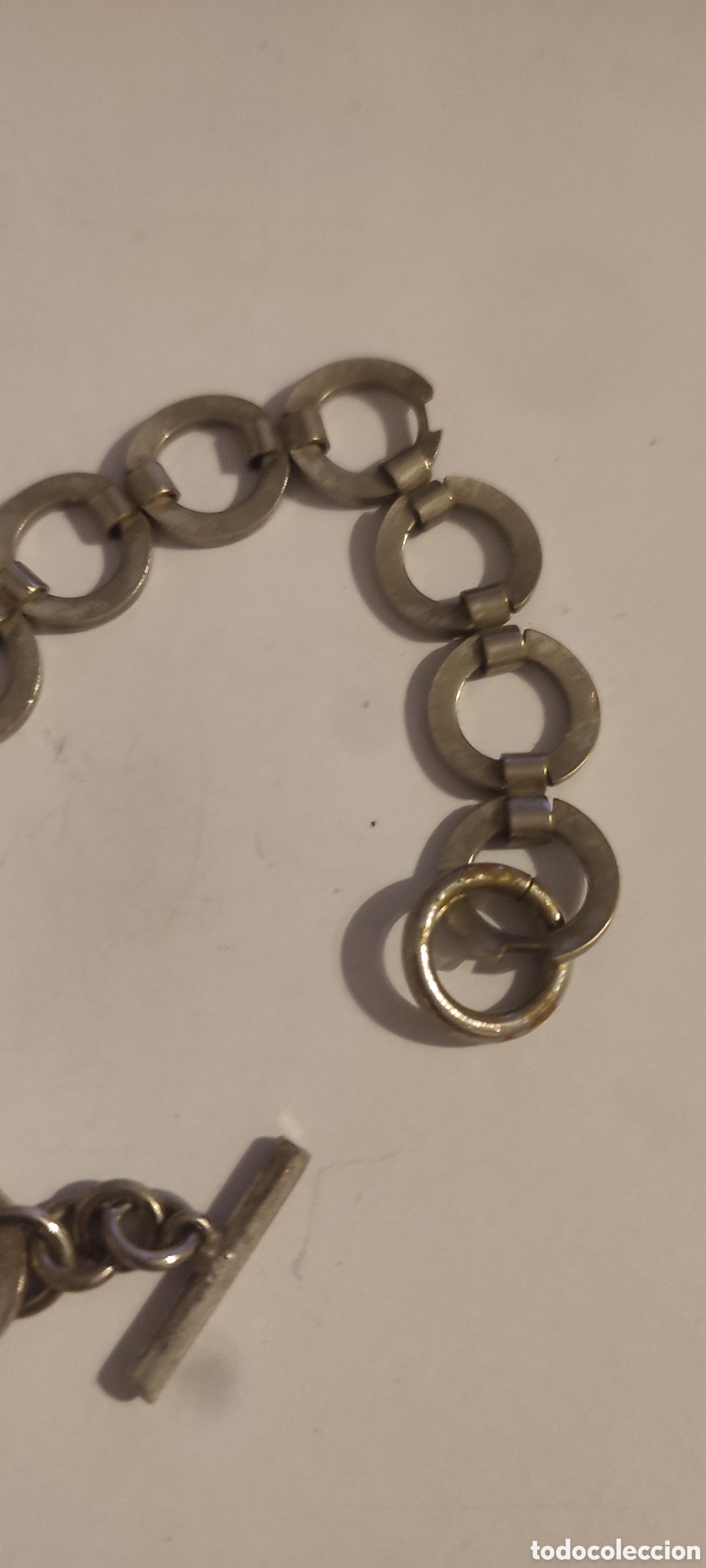 Joyeria: Pulsera de acero con eslabones circulares - Foto 3
