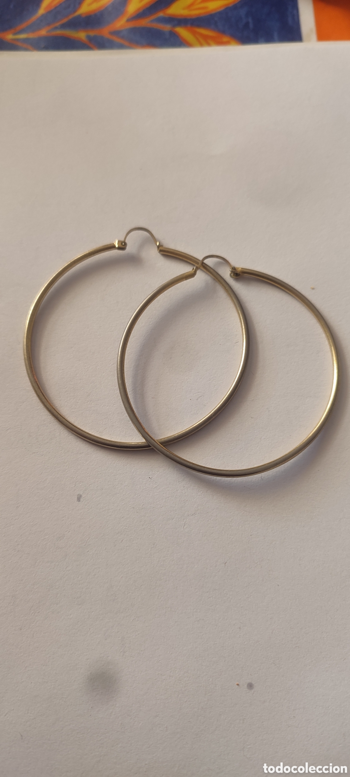 Joyeria: Pendientes Aro Dorados 6 cm - Foto 1