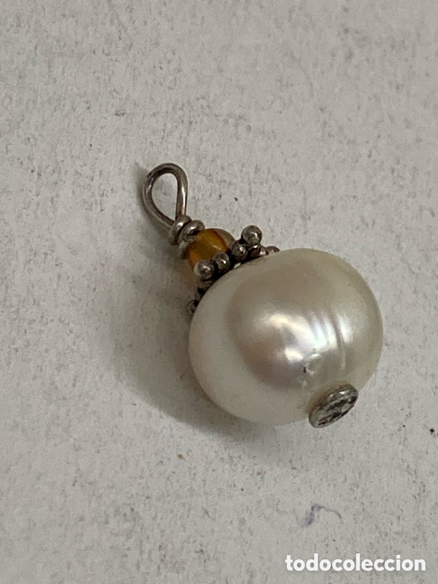 Joyeria: Colgante de plata con perla C482 - Foto 1