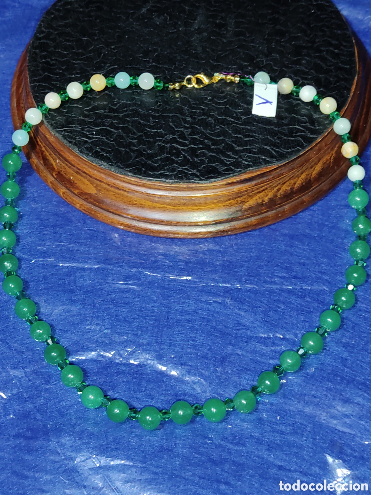 Joyeria: Collar de jadeita y amazonita natural. *V* - Foto 2