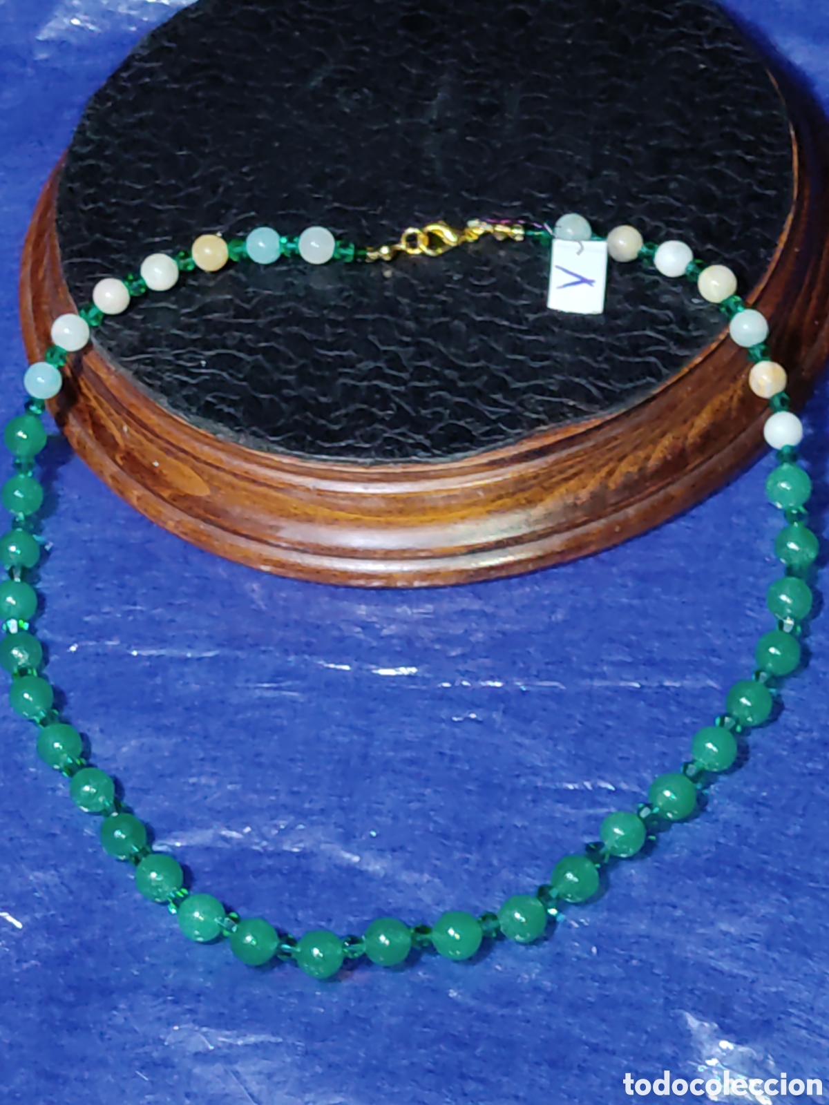 Joyeria: Collar de jadeita y amazonita natural. *V* - Foto 3