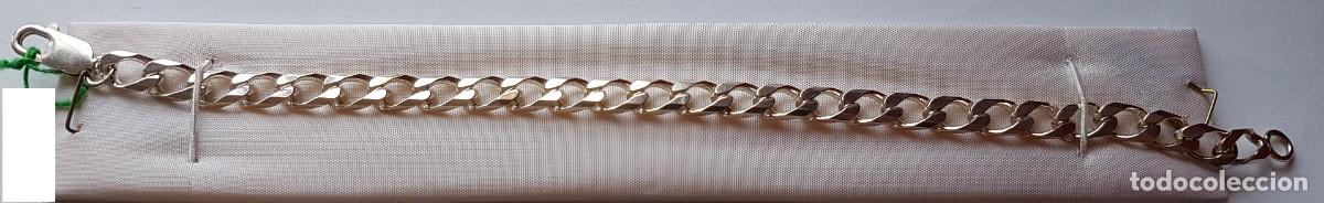 Joyeria: Pulsera macisa de plata de Ley 925 mm. - Foto 1