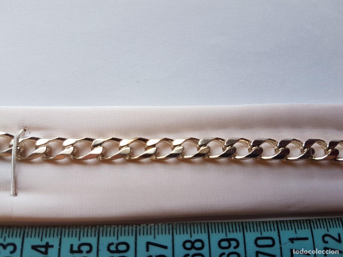Joyeria: Pulsera macisa de plata de Ley 925 mm. - Foto 2