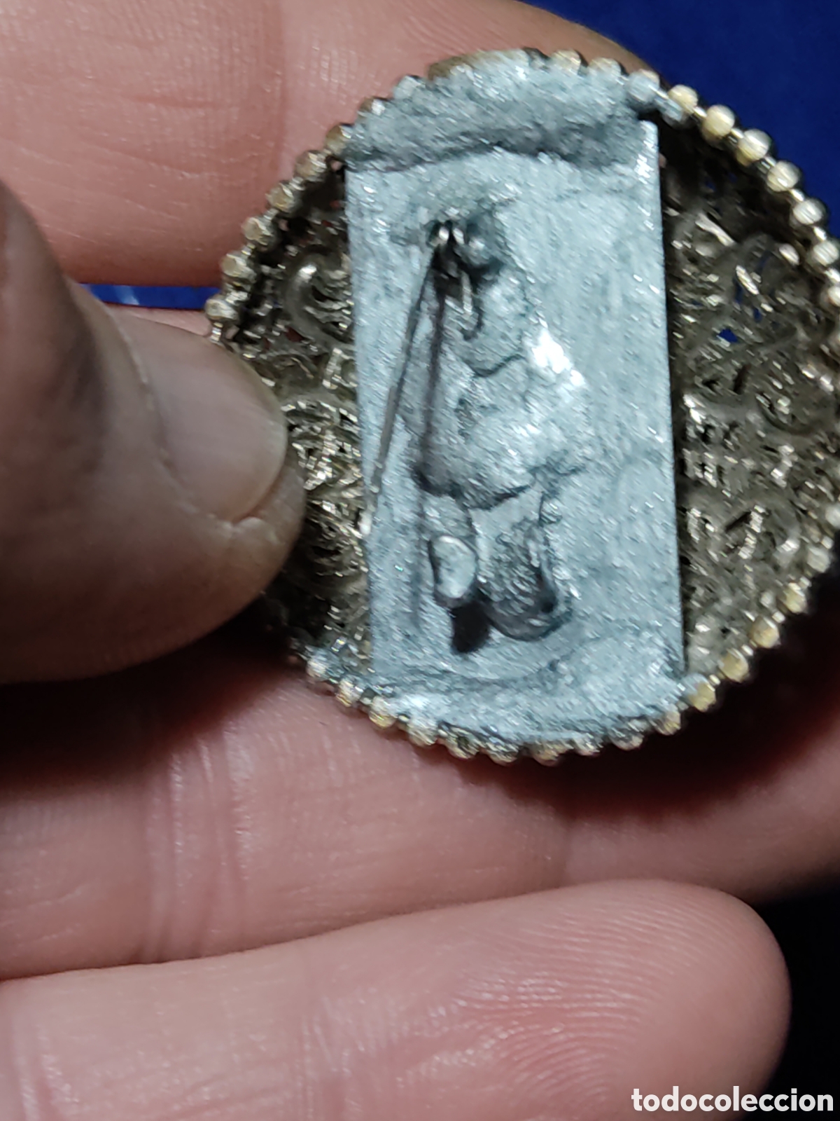 Joyeria: Antiguo broche filigrana. - Foto 6