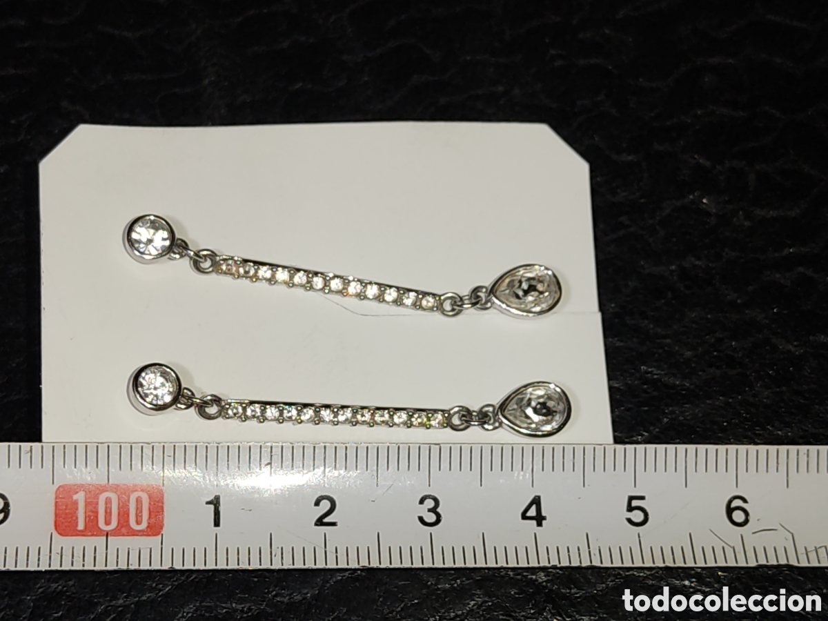 Joyeria: Pendientes de novia Swarovski de plata. - Foto 3