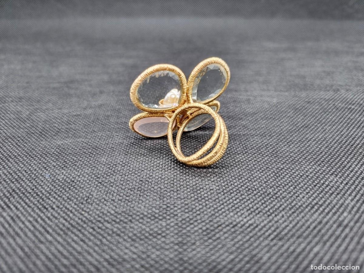 Joyeria: Anillo de oro con perla &rdquo;Flor&rdquo; - Foto 5