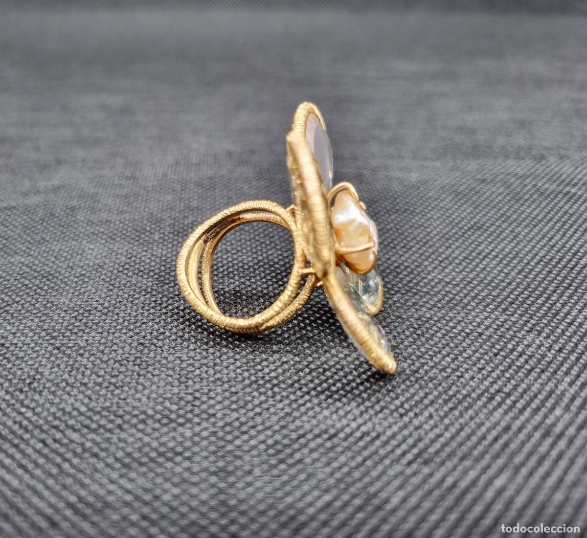 Joyeria: Anillo de oro con perla &rdquo;Flor&rdquo; - Foto 6