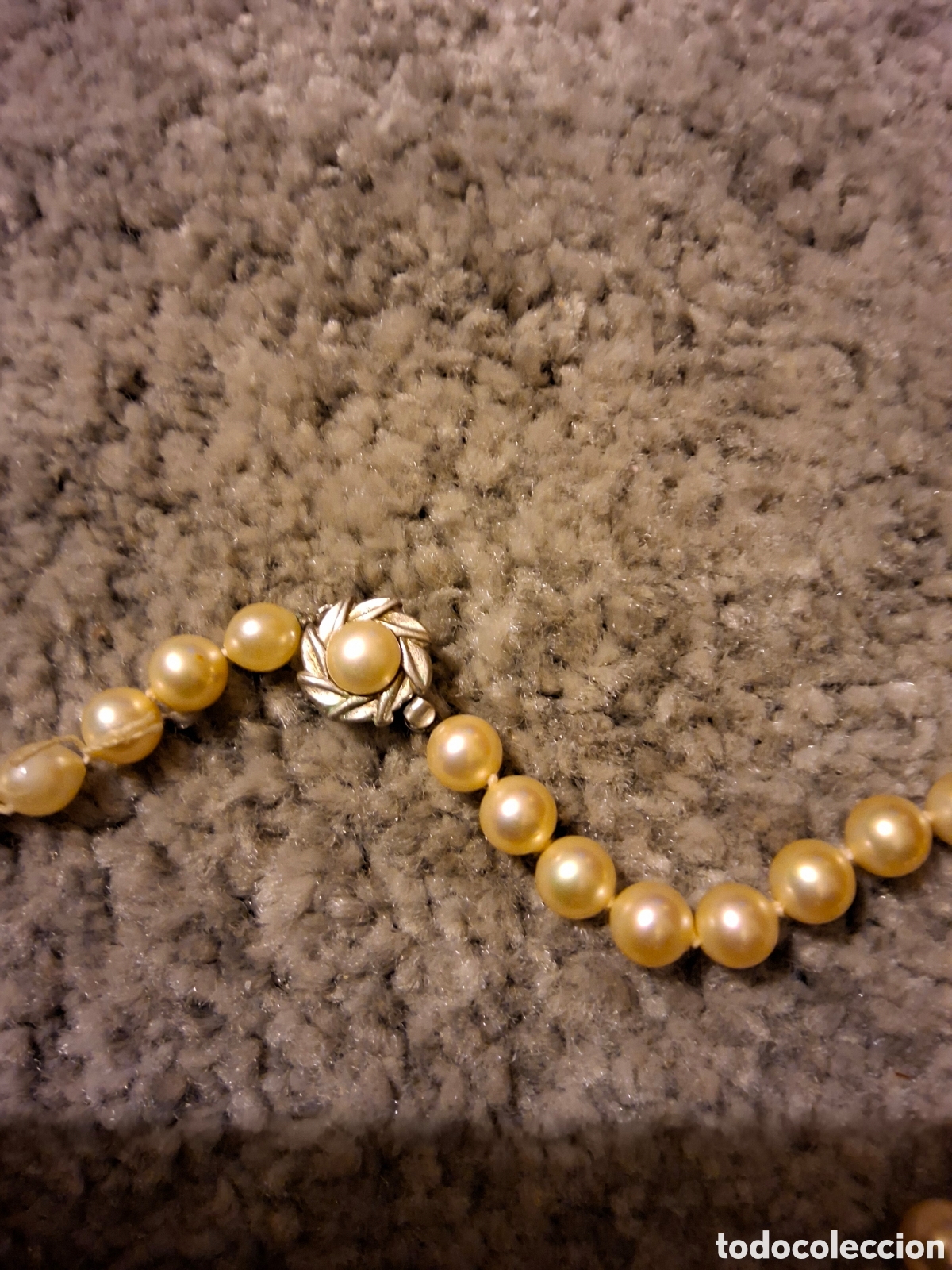 Joyeria: Collar de perlas con cierre metalico - Foto 2