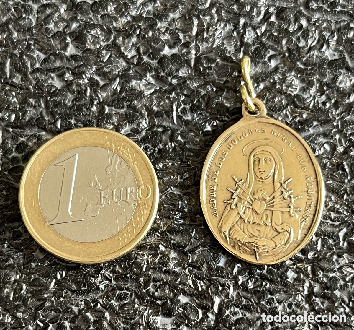 Joyeria: Medalla Religiosa Madre de los dolores - Foto 3