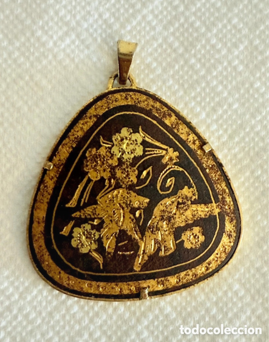Joyeria: Colgante damasquinado - Foto 1