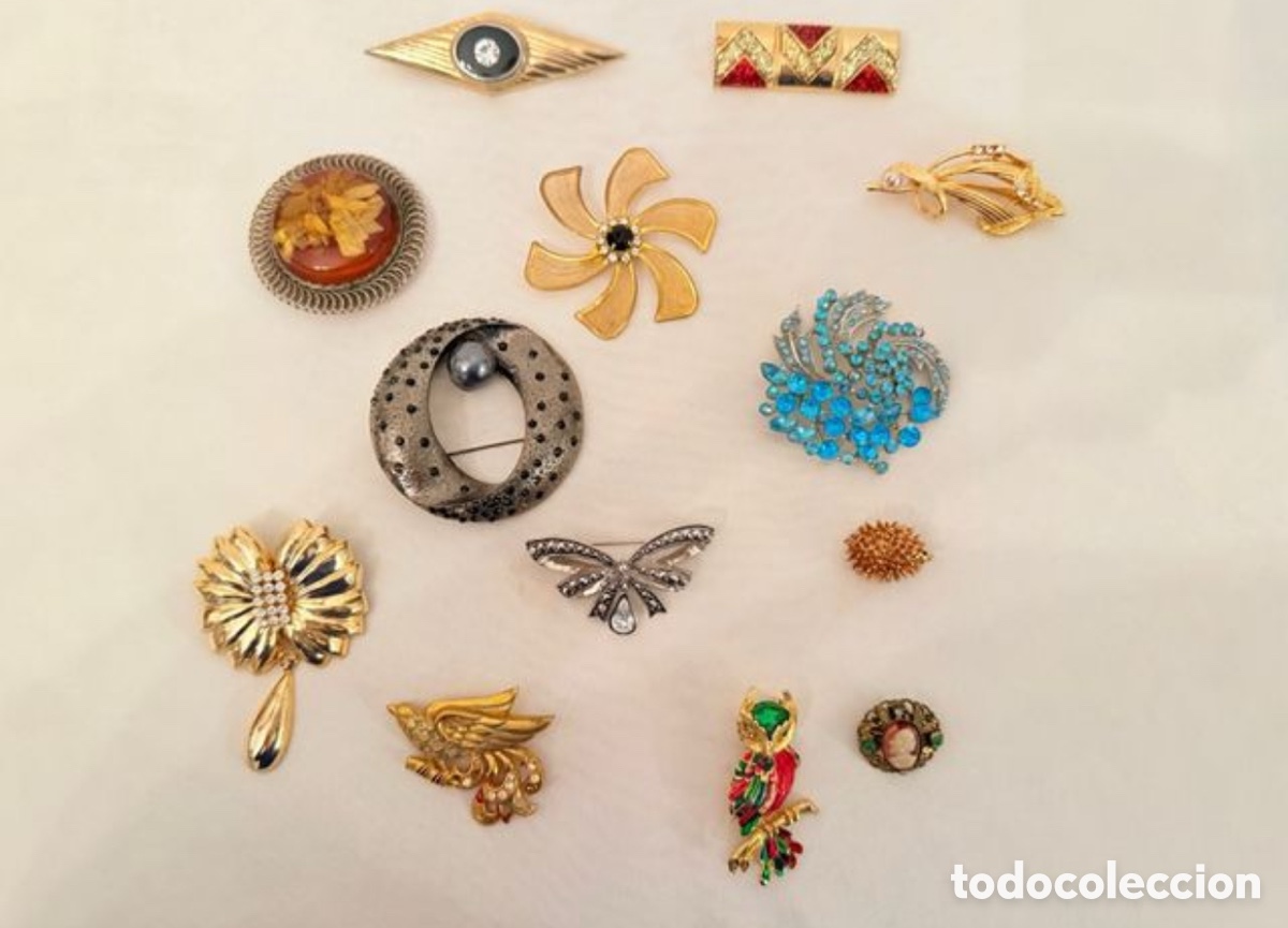 Joyeria: Broches lote Muchos variados - Foto 1