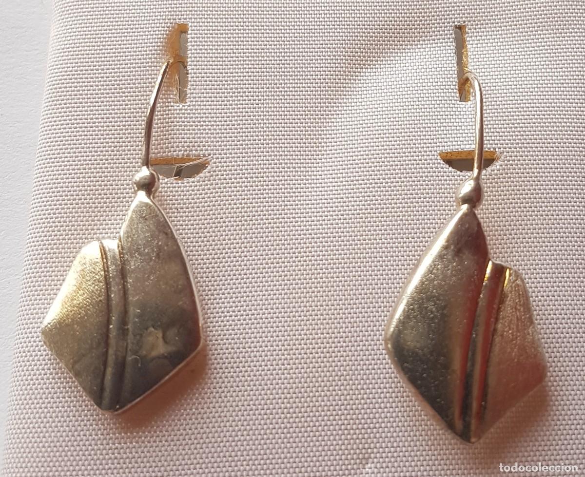 Joyeria: Pendientes de plata de ley 925 mm. largos - Foto 1