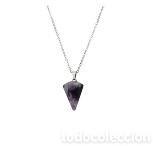 Joyeria: Collar P&eacute;ndulo Cuarzo Amatista Natural - Foto 1