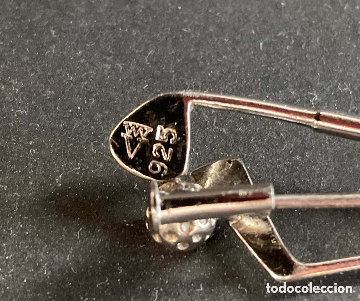 Joyeria: Plata 925 broche de palos de golf - Foto 3
