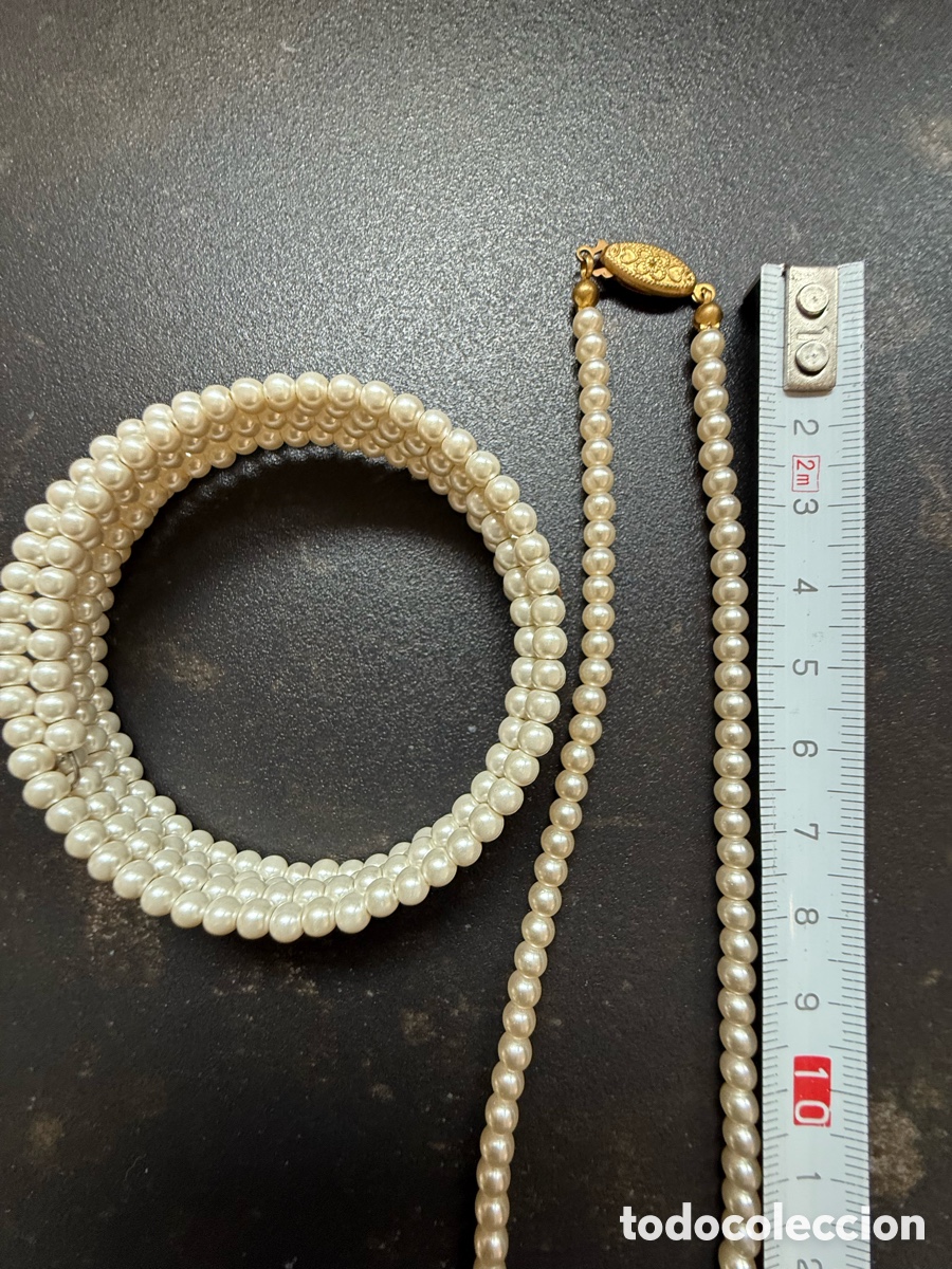 Joyeria: Joya perlas collar y brazalete - Foto 1