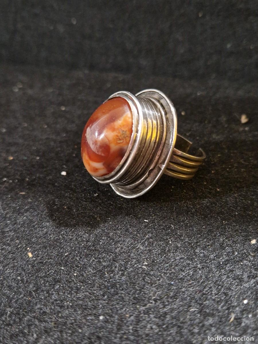 Joyeria: Anillo de plata y &aacute;gata - Foto 1