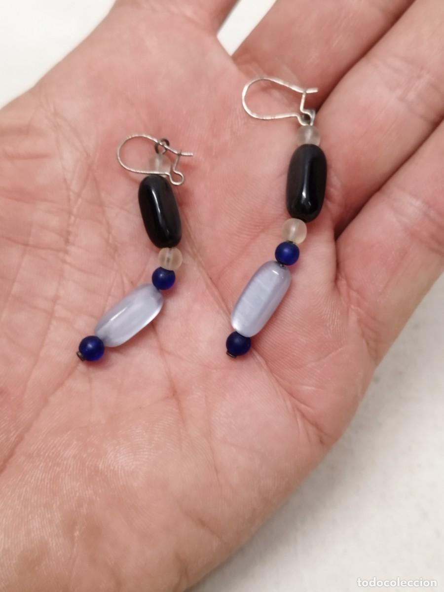 Joyeria: Antigua pareja de pendientes. - Foto 1