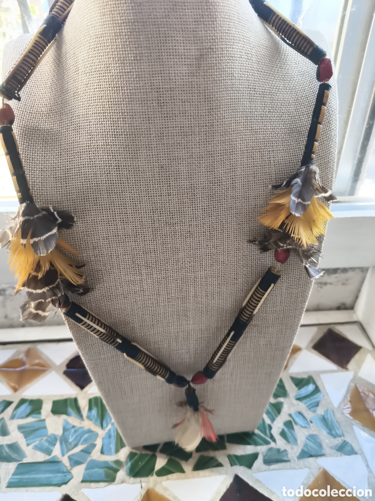Joyeria: Collar amuleto protectore y semillas de Per&uacute; - Foto 2