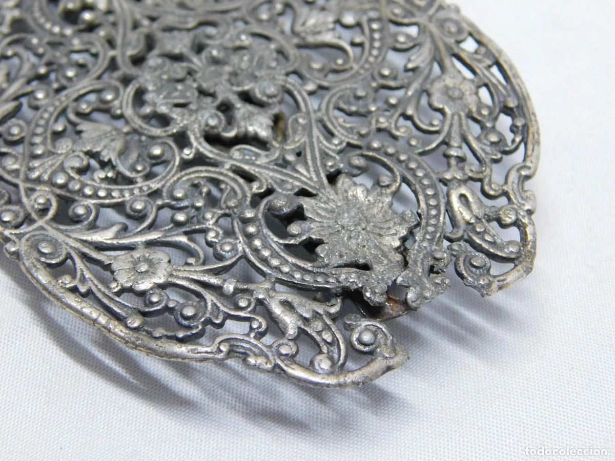 Joyeria: ANTIGUO BROCHE DE PLATA - Foto 3