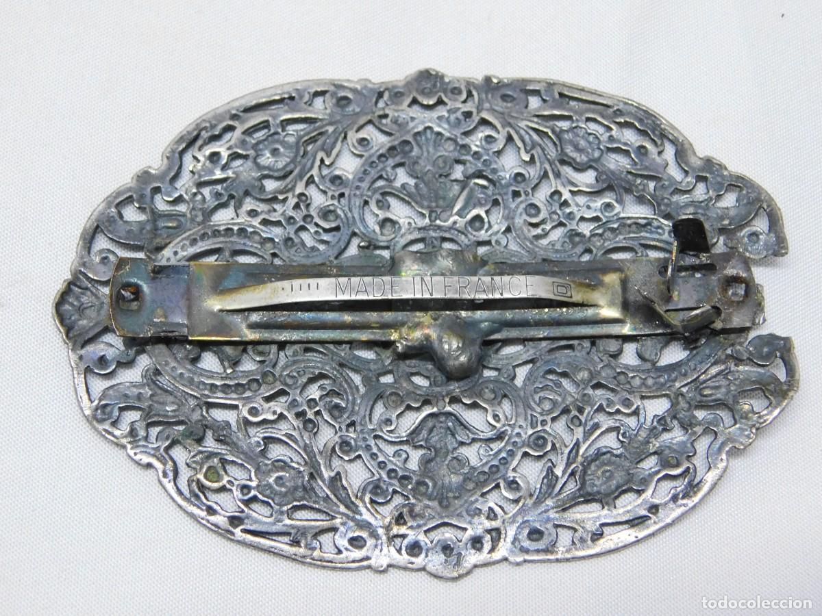 Joyeria: ANTIGUO BROCHE DE PLATA - Foto 5