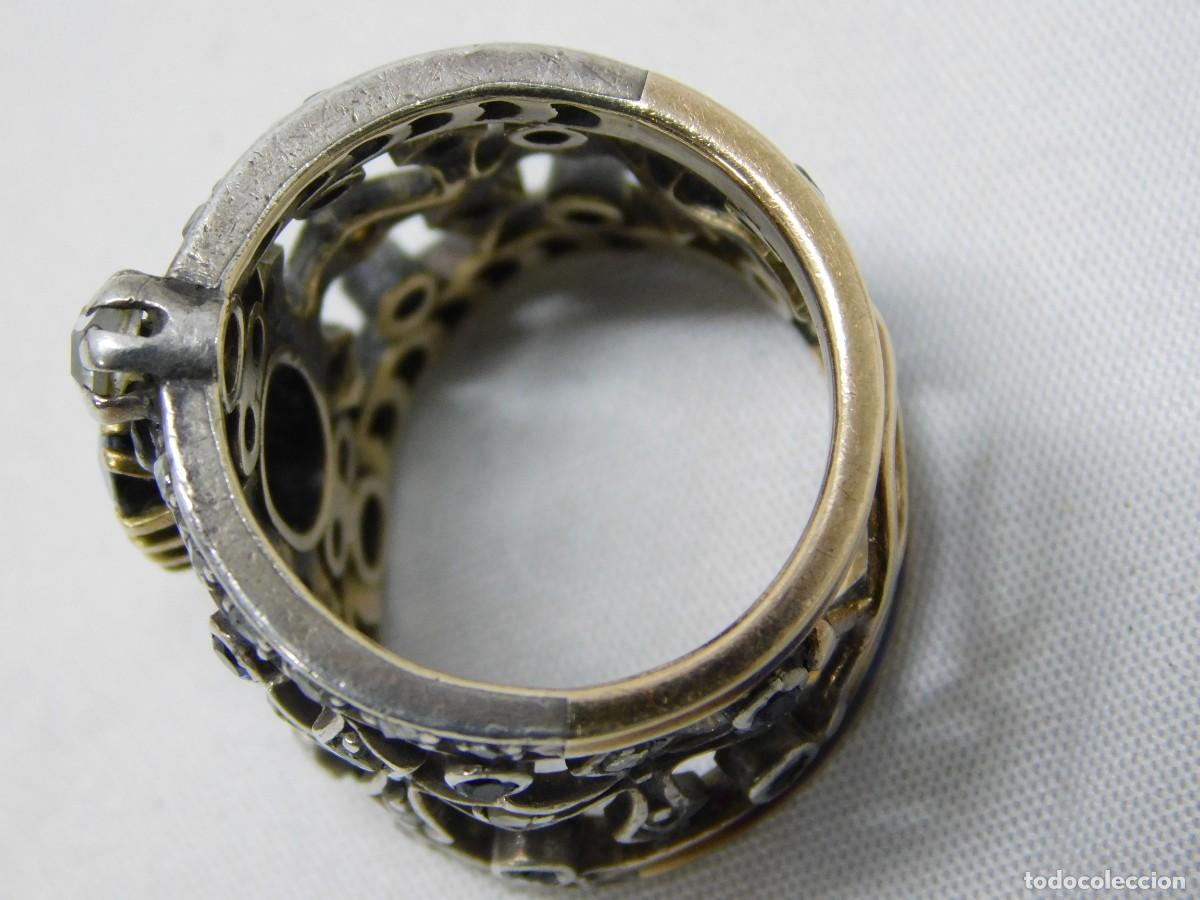 Joyeria: ANILLO DE PLATA Y ORO - DIAMANTES Y ZAFIROS - Foto 14