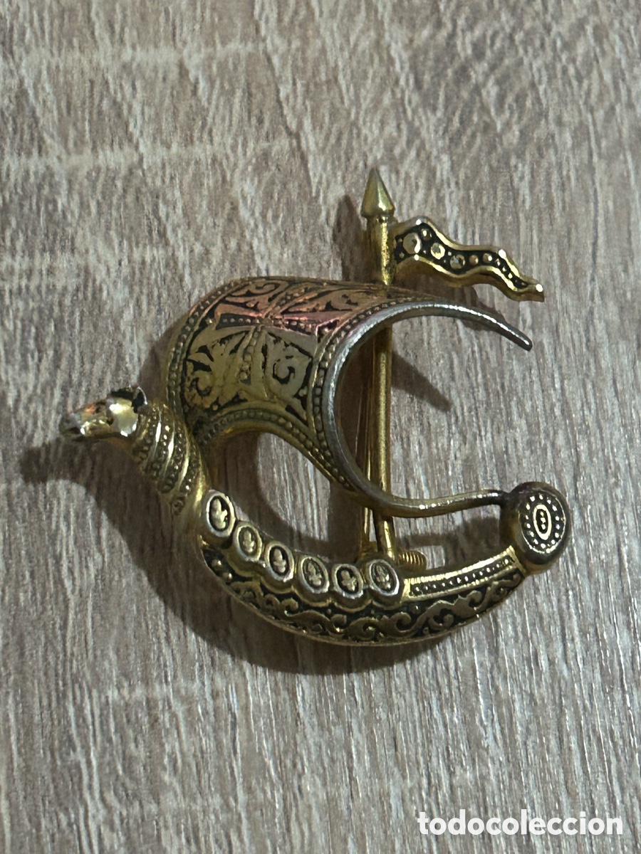 Joyeria: Broche damasquinado barco - Foto 1