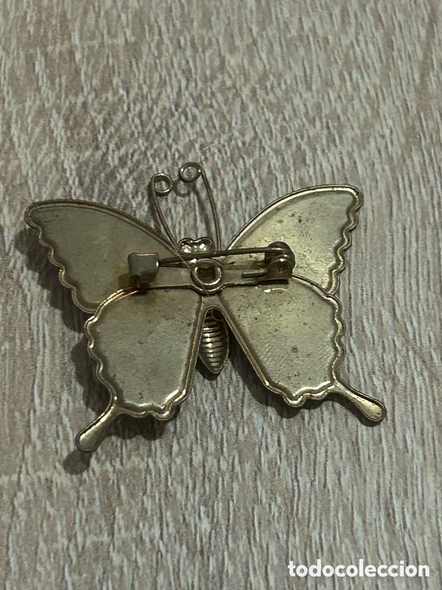Joyeria: Broche vintage mariposa - Foto 2