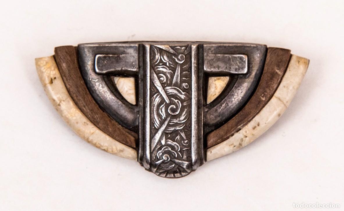 Joyeria: BROCHE ART DEC&Oacute; - C. 1930 - Foto 2