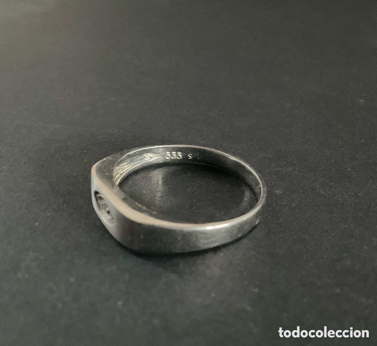 Joyeria: Anillo de oro blanco para mujer con diamante. - Foto 4