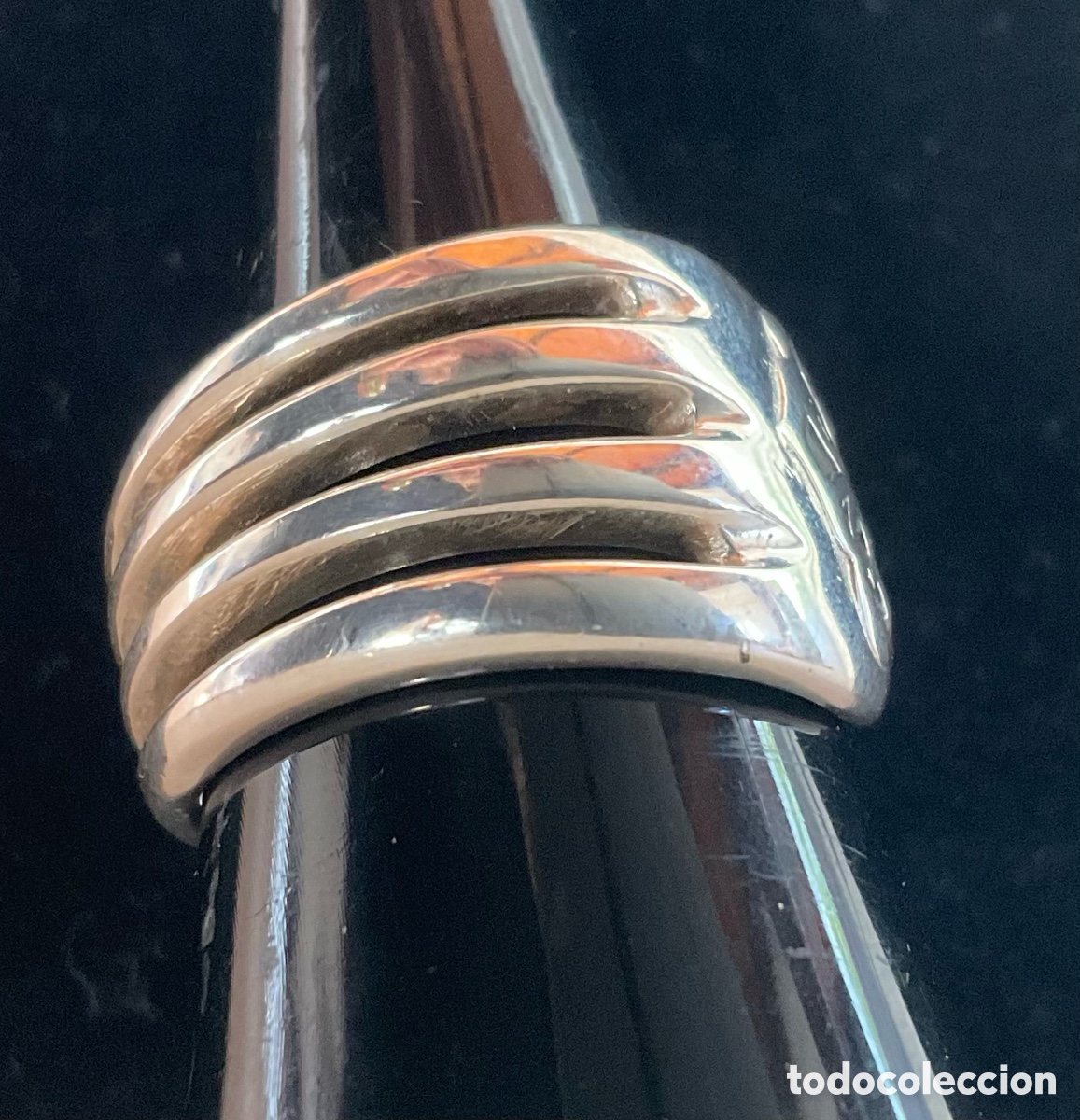 Joyeria: Anillo modernista de plata - Foto 2