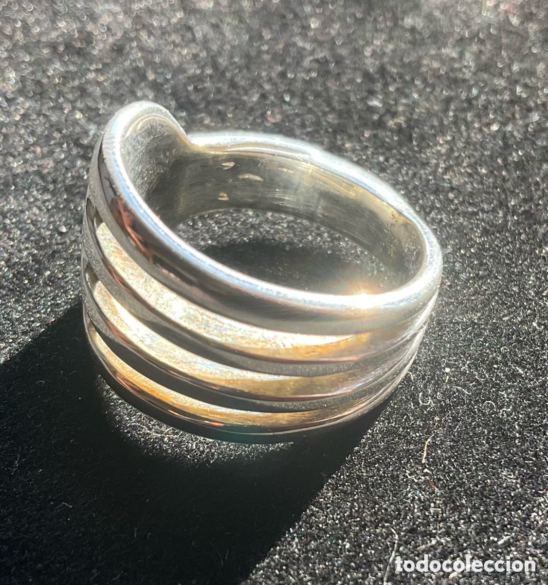 Joyeria: Anillo modernista de plata - Foto 3