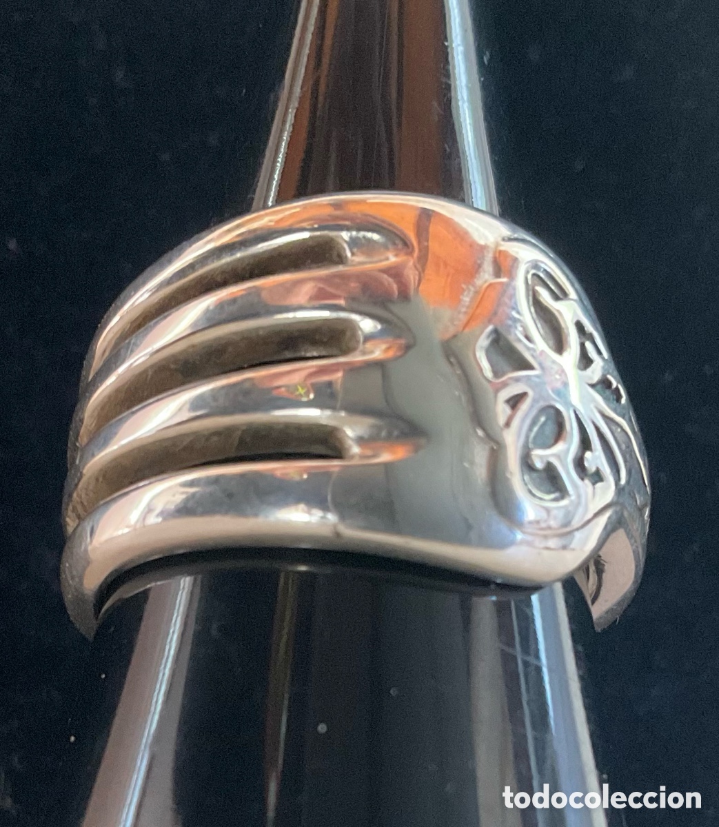 Joyeria: Anillo modernista de plata - Foto 1