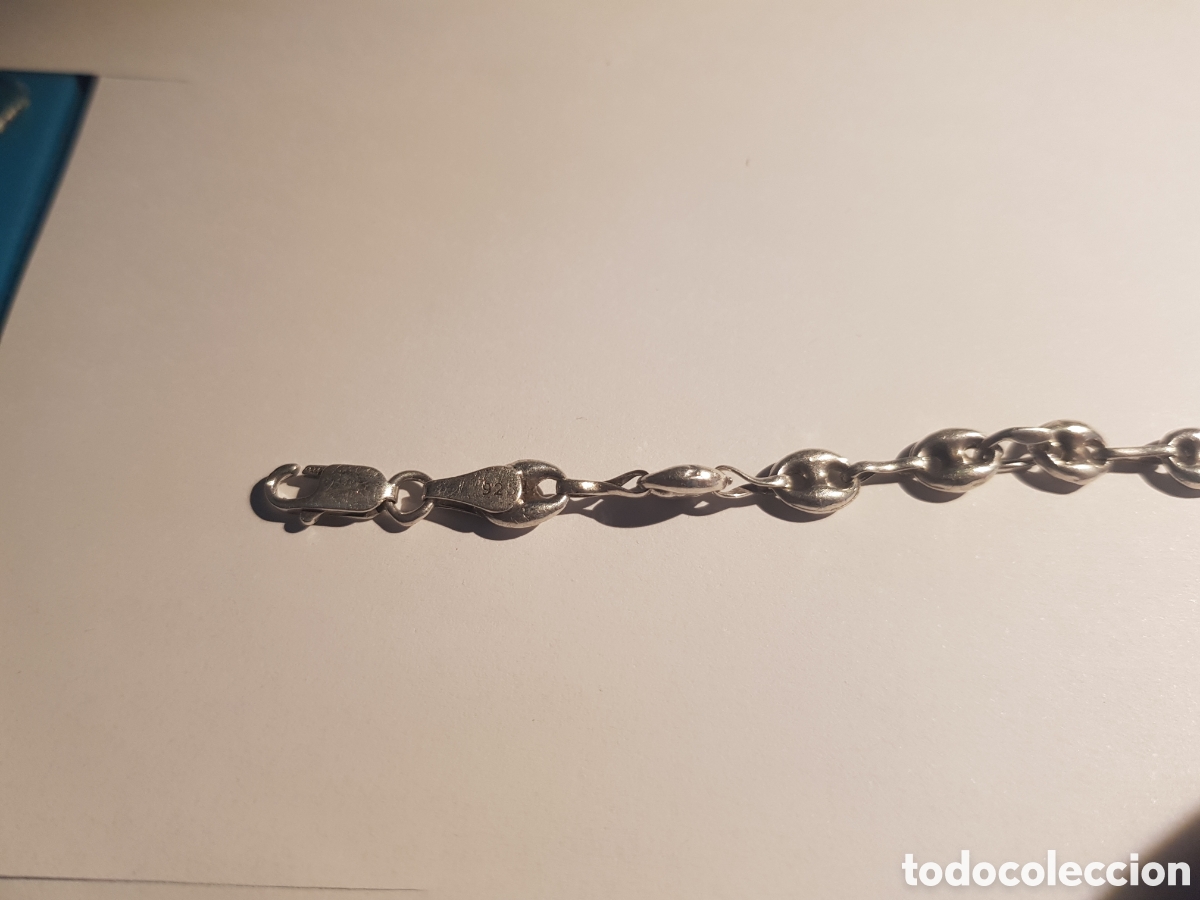 Joyeria: #1190 pulsera plata de ley 925 22cm - Foto 1