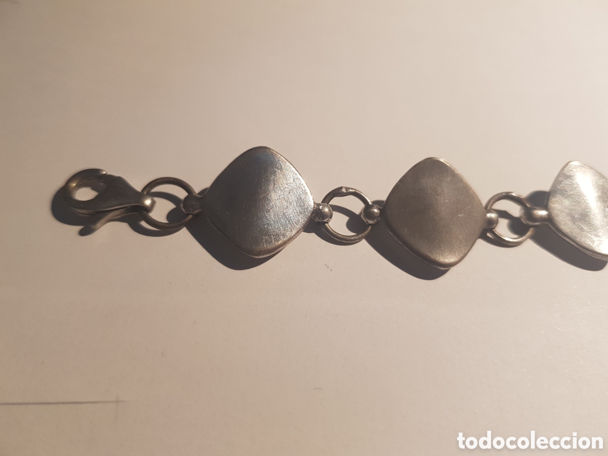 Joyeria: #1192 pulsera plata de ley 925 17,5cm - Foto 3