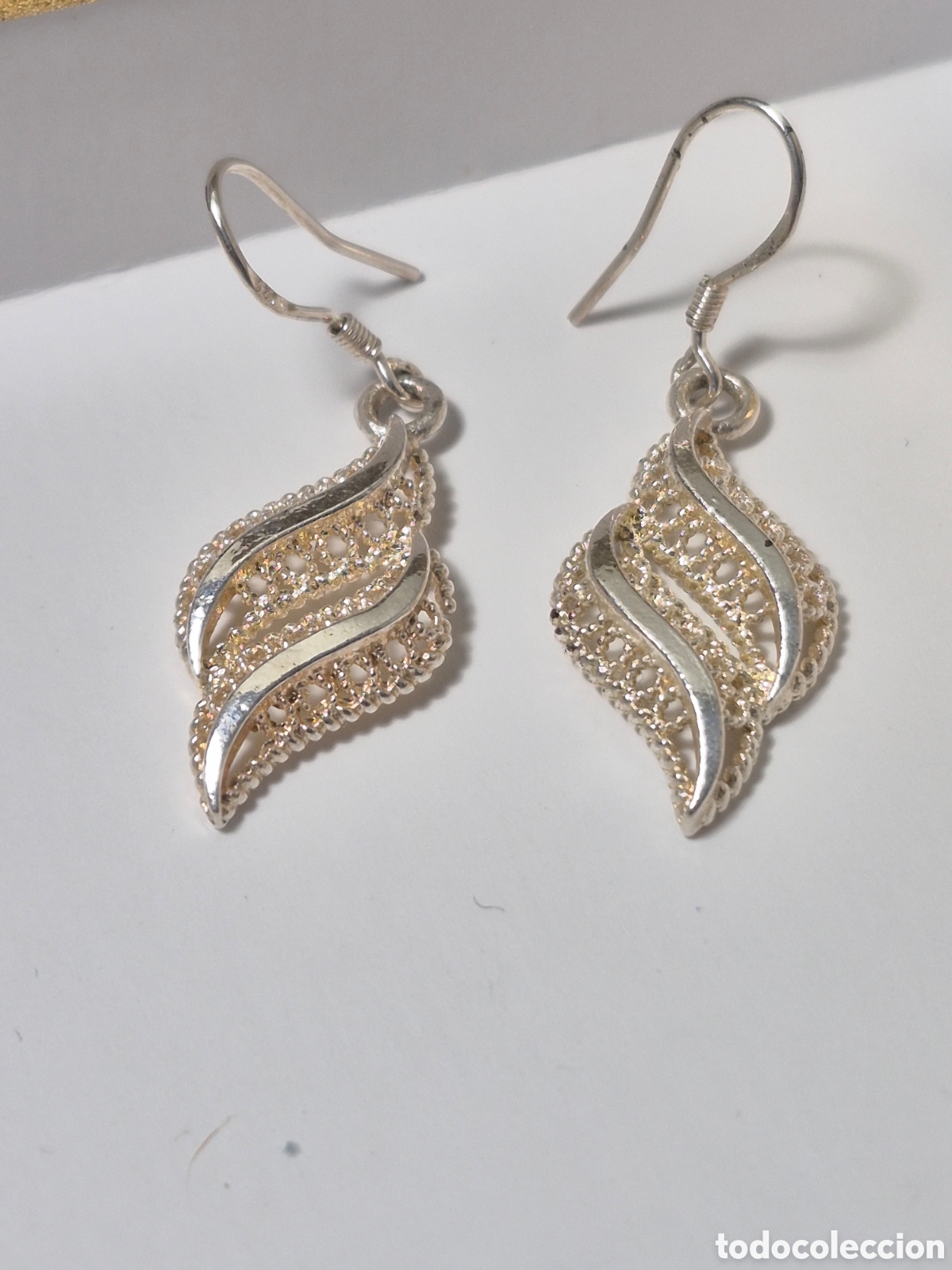 Joyeria: SOFISTICADOS PENDIENTES DE PLATA DE LEY. REF S4 C JOY ACTUAL PENDIENTES 030126 - Foto 1