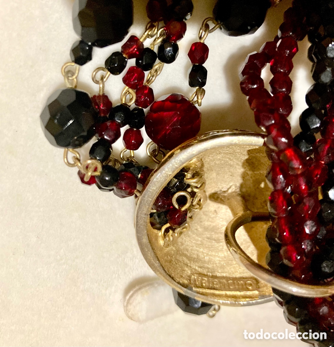 Joyeria: Gargantilla Valentino granates circonitas - Foto 2
