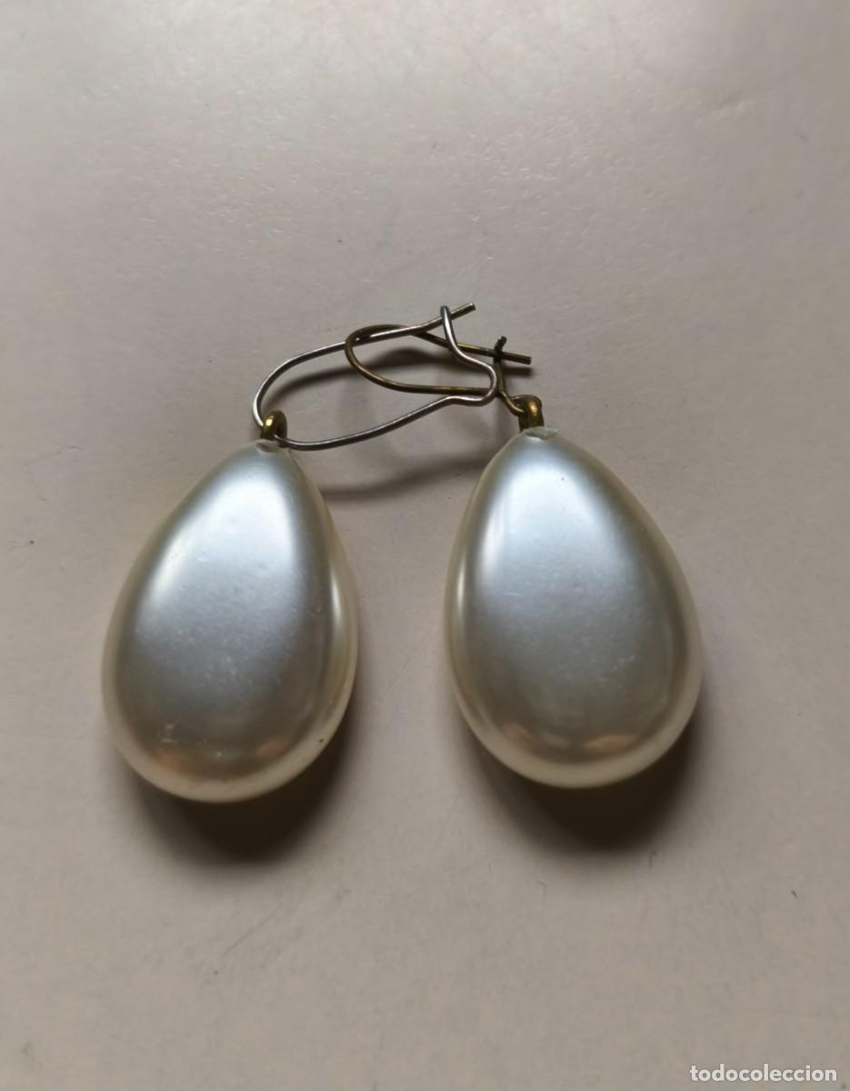 Joyeria: Pendientes vintage en forma de l&aacute;grima. - Foto 1