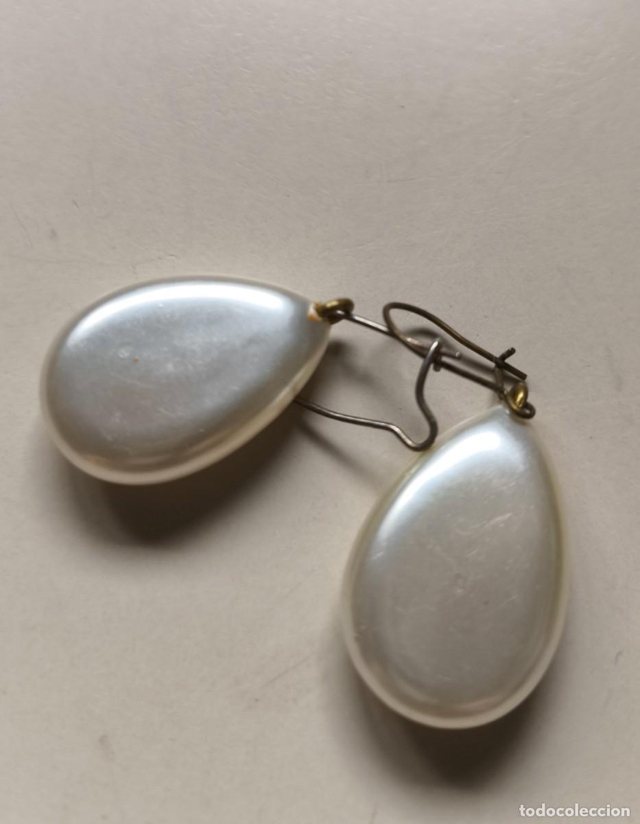 Joyeria: Pendientes vintage en forma de l&aacute;grima. - Foto 2