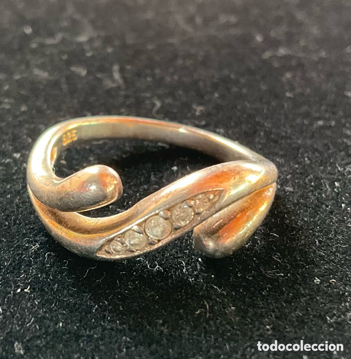 Joyeria: Anillo de plata 925 con marcasitas. - Foto 1
