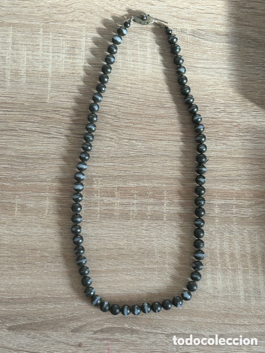 Joyeria: Antiguo collar de cuentas - Foto 2