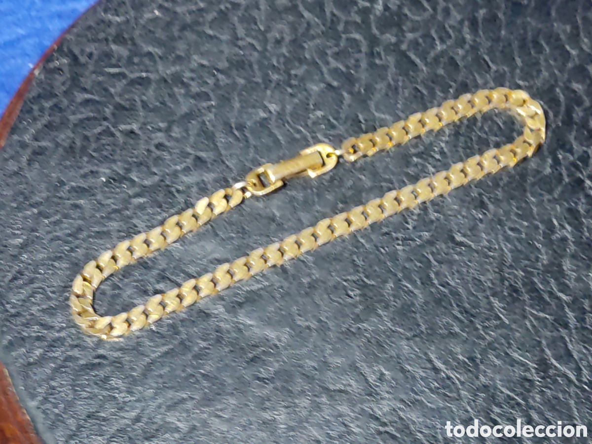 Joyeria: Pulsera chapada en oro,a&ntilde;os 70. - Foto 2