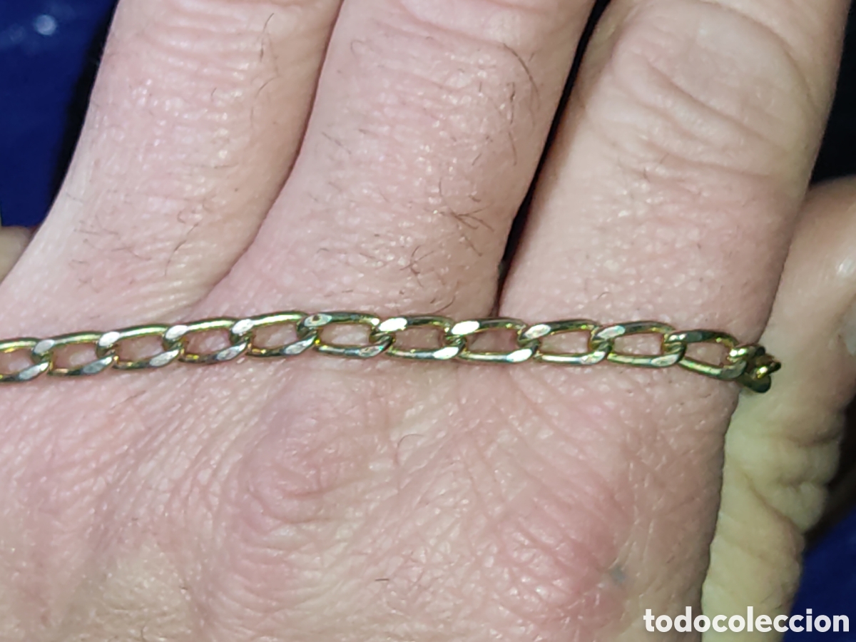 Joyeria: Pulsera chapada en oro.A&ntilde;os 70. - Foto 3