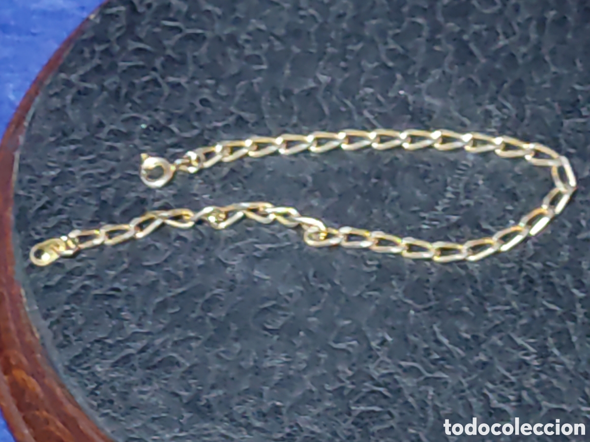 Joyeria: Pulsera chapada en oro.A&ntilde;os 70. - Foto 4