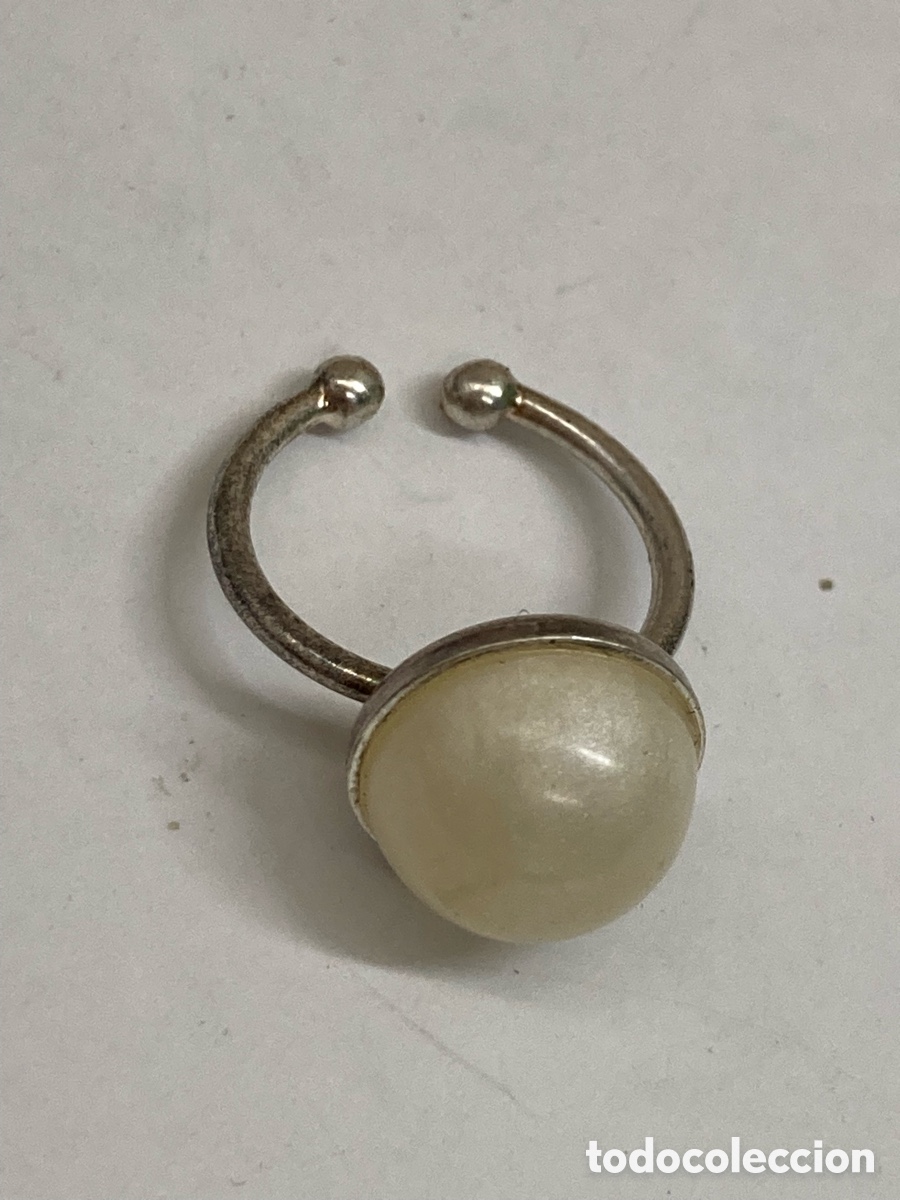 Joyeria: Sortija de plata resina perlada / S375 - Foto 1